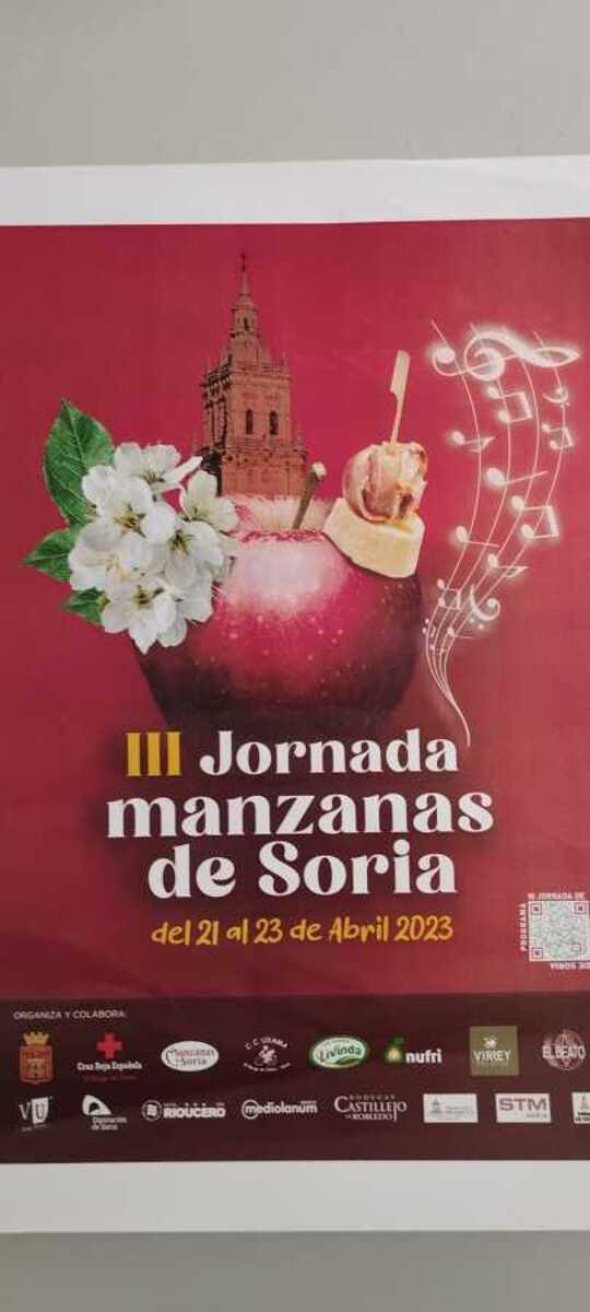 CARTEL ANUNCIADOR DE LAS JORNADAS DE MANZANAS