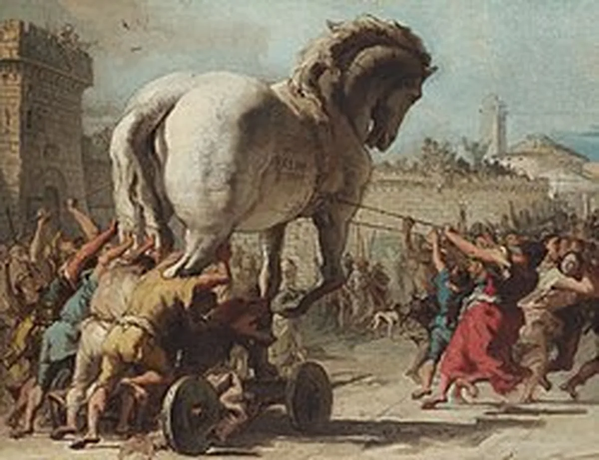 El despecho en el Mundo Clásico y la historia del Caballo de Troya